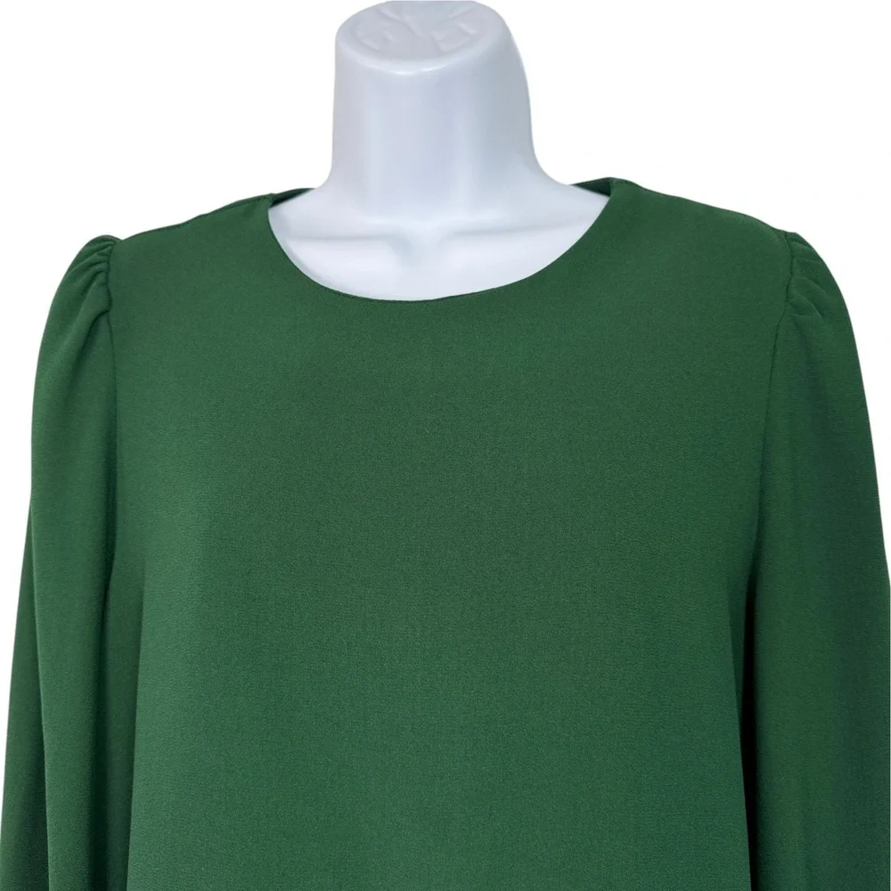 Pomander Place Peplum Top Sz M Hunter Green Cottage‎ Dark Academia Romantic